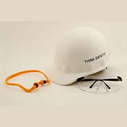 Ear Plugs and Hardhats